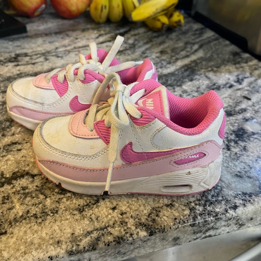 Nike Air Max 90 TD - White and Pink Foam